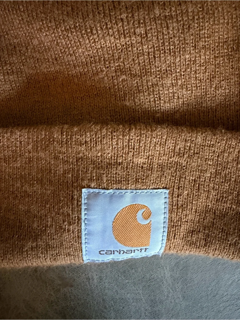 Carhartt Brown Knit Watch Cap